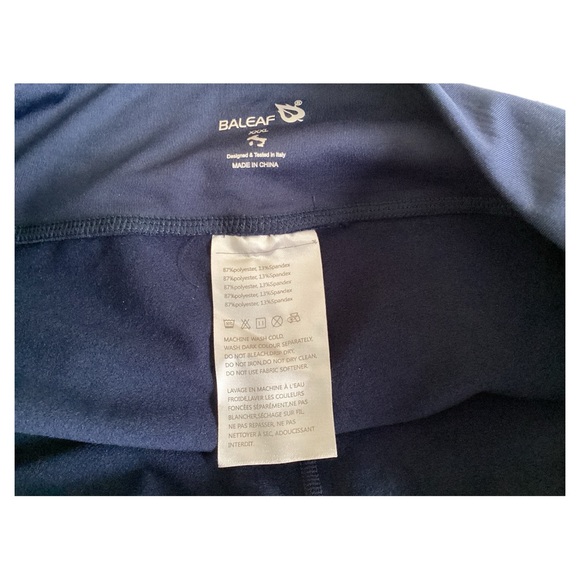 Baleaf Women’s Fleece Lined High Waisted Navy Blue Long Leggings/Pants Size XXXL - Picture 10 of 16